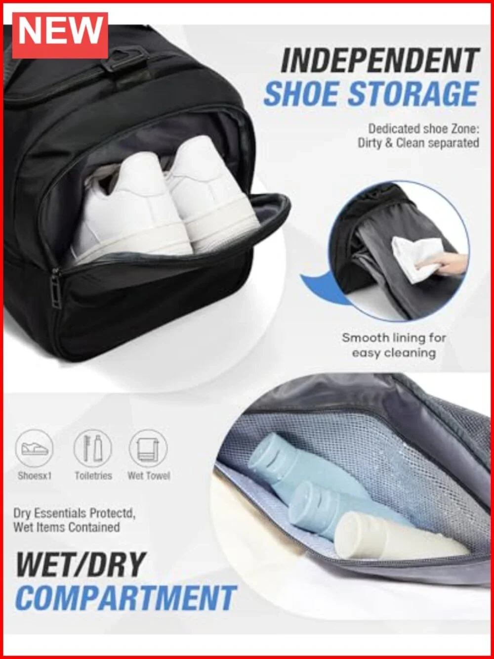 N/A versatile duffle